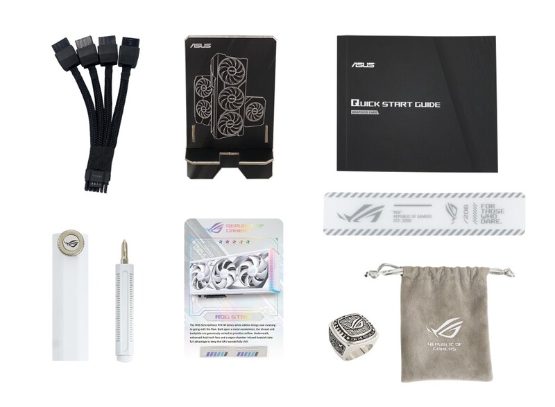 Відеокарта GF RTX 4090 24GB GDDR6X ROG Strix Gaming OC White Edition Asus (ROG-STRIX-RTX4090-O24G-WHITE)