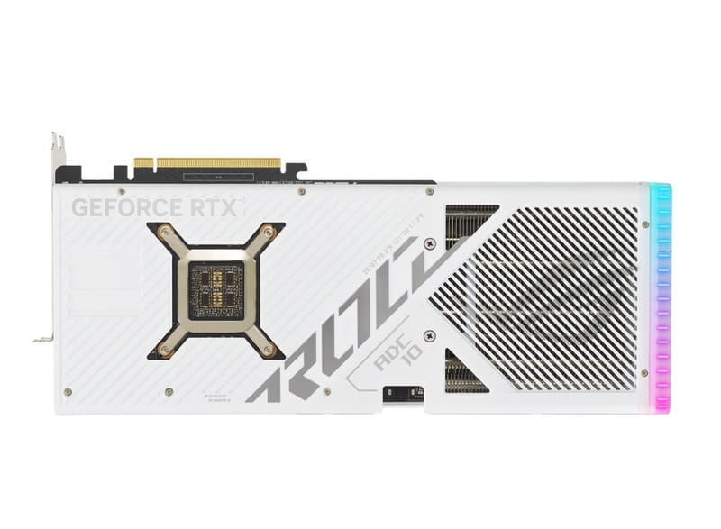 Видеокарта GF RTX 4090 24GB GDDR6X ROG Strix Gaming OC White Edition Asus (ROG-STRIX-RTX4090-O24G-WHITE)