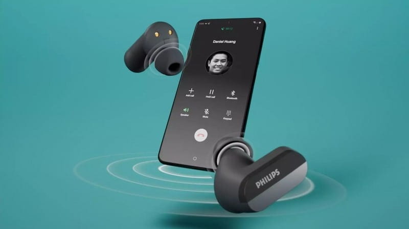 Bluetooth-гарнитура Philips TAT3508BK/00 Black