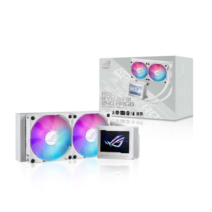 Система водяного охлаждения Asus ROG Ryujin III 240 ARGB White Edition (90RC00K2-M0UAY0)
