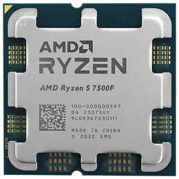 Процесор AMD Ryzen 5 7500F (3.7GHz 32MB 65W AM5) Multipack (100-100000597MPK)