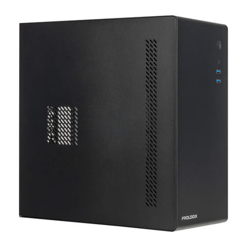 Photos - Computer Case PrologiX Корпус  E105 Black 400W 