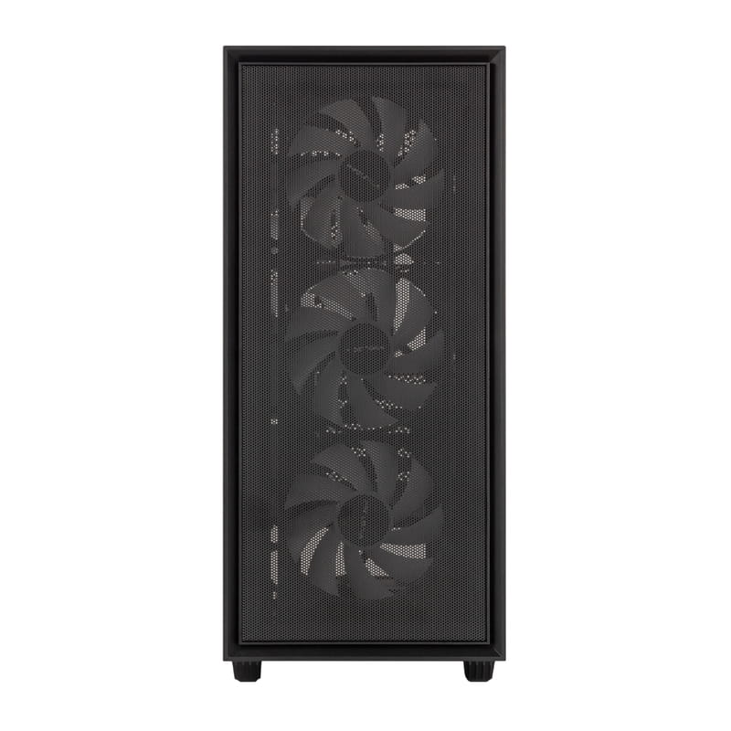 Корпус Prologix E107 Tempered Glass Black без БП