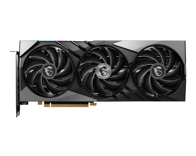 Видеокарта GF RTX 4070 12GB GDDR6X Gaming X Slim MSI (GeForce RTX 4070 GAMING X SLIM 12G)