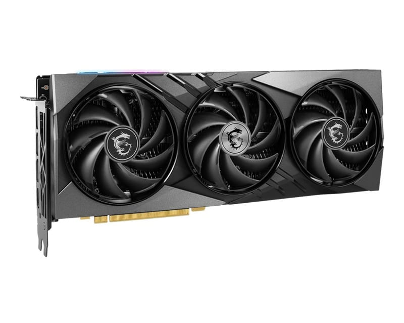 Видеокарта GF RTX 4070 12GB GDDR6X Gaming X Slim MSI (GeForce RTX 4070 GAMING X SLIM 12G)