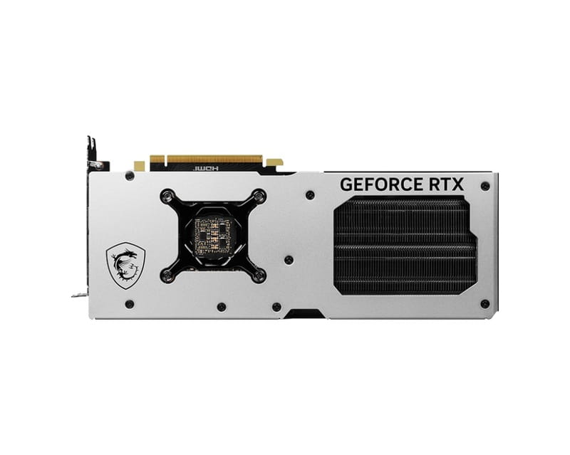 Видеокарта GF RTX 4070 12GB GDDR6X Gaming X Slim White MSI (GeForce RTX 4070 GAMING X SLIM WHITE 12G)