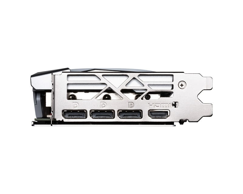 Відеокарта GF RTX 4070 12GB GDDR6X Gaming X Slim White MSI (GeForce RTX 4070 GAMING X SLIM WHITE 12G)
