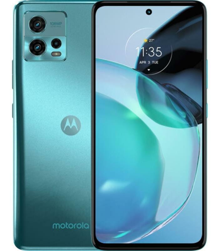 Смартфон Motorola Moto G72 8/256GB Dual Sim Polar Blue (PAVG0019RS)