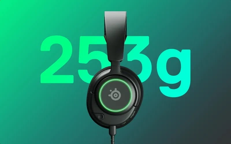 Гарнітура SteelSeries Arctis Nova 3 Black (61631)