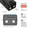 Фото - Універсальна мобільна батарея ColorWay Powerful 60000mAh Black (CW-PB600LPA5BK-PDD) | click.ua