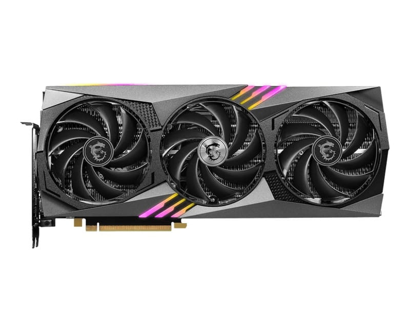 Видеокарта GF RTX 4070 12GB GDDR6X Gaming Trio MSI (GeForce RTX 4070 GAMING TRIO 12G)