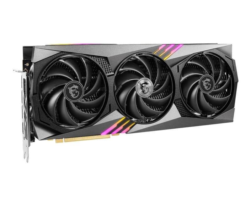 Видеокарта GF RTX 4070 12GB GDDR6X Gaming Trio MSI (GeForce RTX 4070 GAMING TRIO 12G)