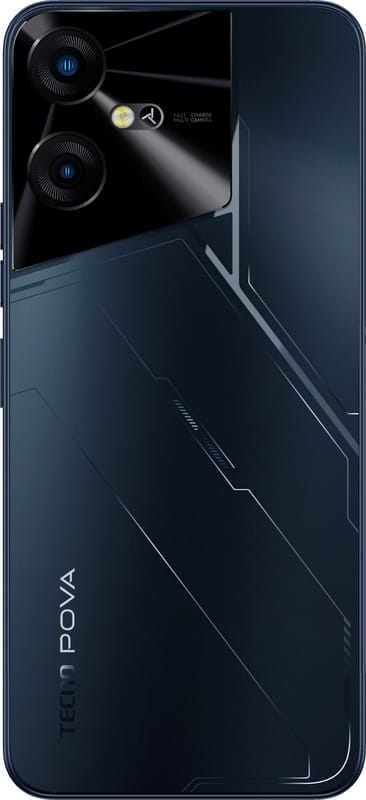 Смартфон Tecno Pova Neo-3 (LH6n) 4/128GB Dual Sim Mecha Black (4894947005336)