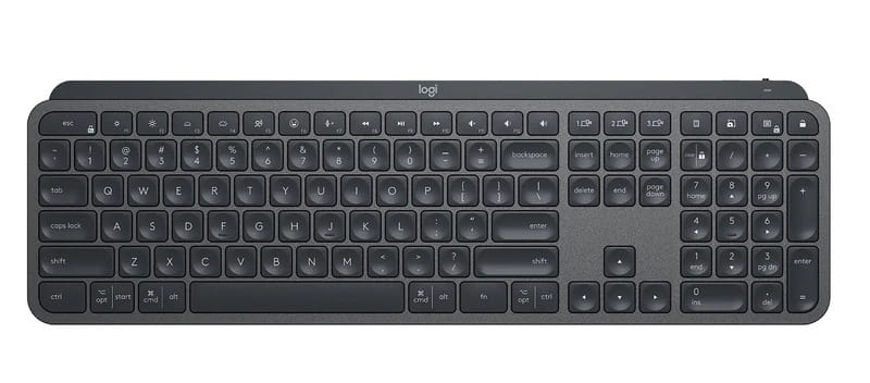 Комплект (клавіатура, миша) бездротовий Logitech MX Keys Combo for Business Graphite US (920-010933)