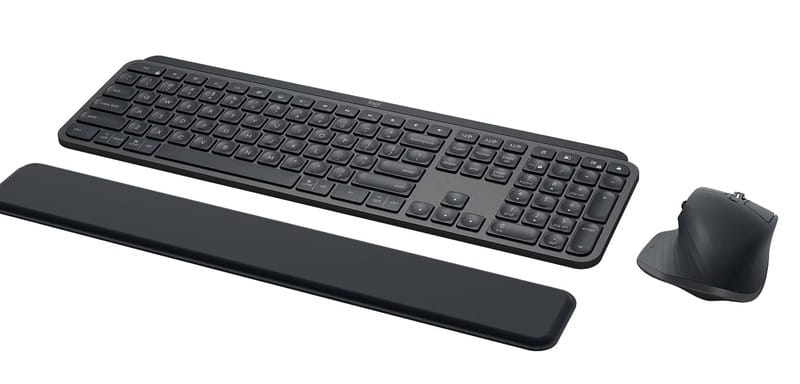 Комплект (клавіатура, миша) бездротовий Logitech MX Keys Combo for Business Graphite US (920-010933)