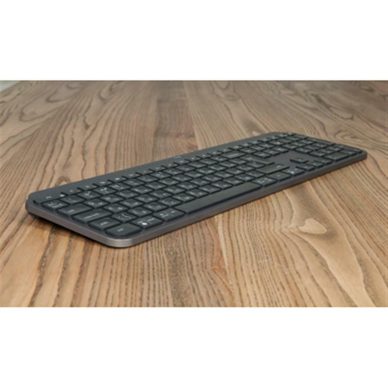 Комплект (клавиатура, мышь) беспроводной Logitech MX Keys Combo for Business Graphite US (920-010933)