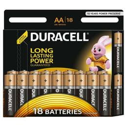 Батарейка Duracell Plus AA/LR06 BL 18шт