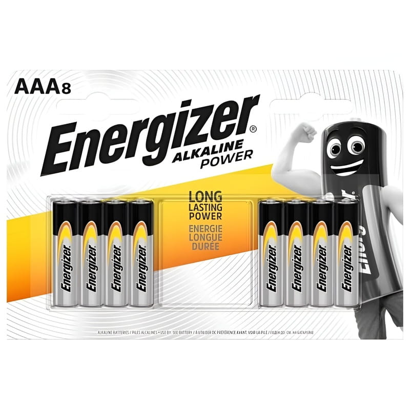 Батарейка Energizer AAA/LR03 BL 8шт