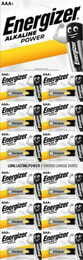 Батарейка Energizer AAA/LR03 BL 12шт(1штх12) відривний