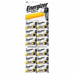 Батарейка Energizer AA/LR06 BL 12шт(1штх12) відривний
