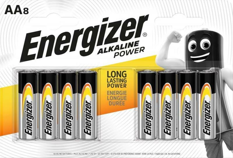 Батарейка Energizer AA/LR06 BL 8шт