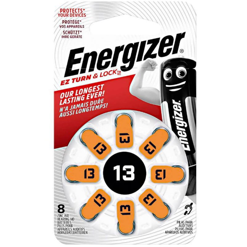 Батарейка Energizer ZA13 BL 8шт