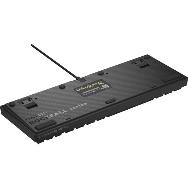 Клавиатура Hator Rockfall 2 Optica TKL Black (HTK-730)
