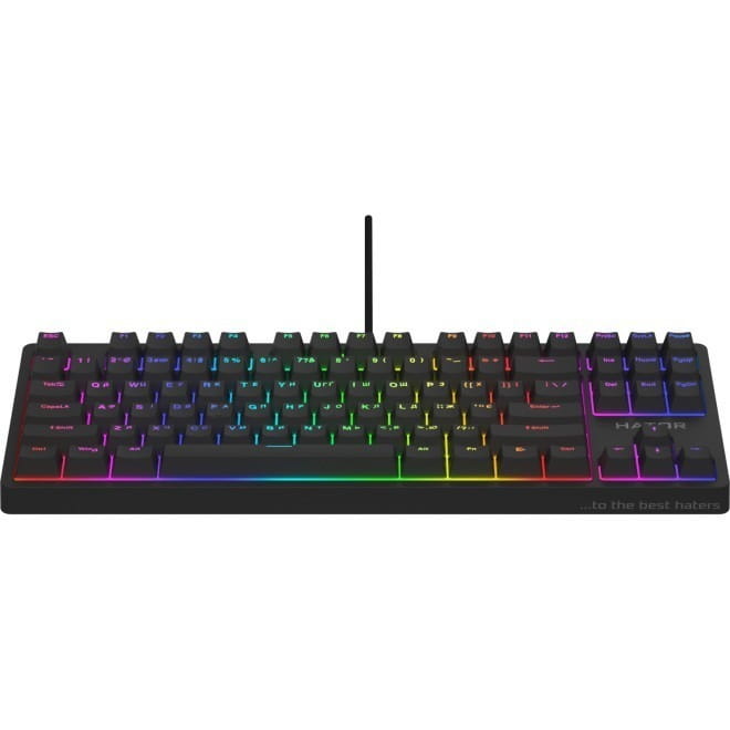 Клавиатура Hator Rockfall 2 Optica TKL Black (HTK-730)