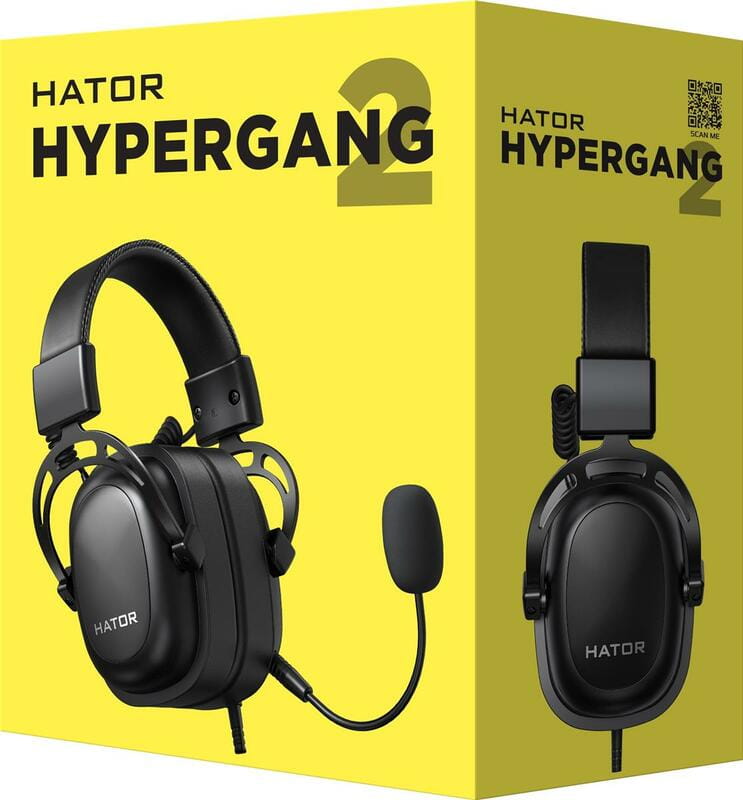 Гарнитура Hator Hypergang 2 Black (HTA-910)