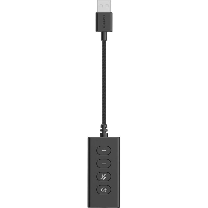 Гарнiтура Hator Hypergang 2 USB 7.1 Black (HTA-940)