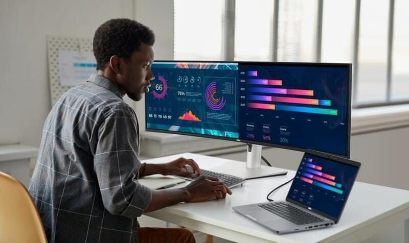 Монитор Dell 49" U4924DW IPS Black Curved (210-BGTX)