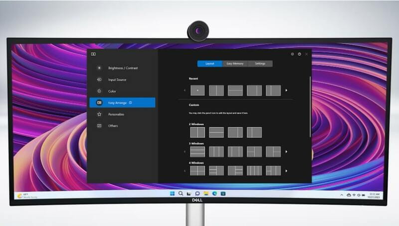 Монитор DELL 38" UltraSharp U3824DW (210-BHXB) IPS Black/Silver Curved