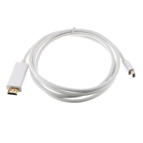 Photos - Cable (video, audio, USB) Voltronic Power Кабель Voltronic mini DisplayPort - HDMI (M/M), 1.8 м, білий /H (YT-mnDP(M)