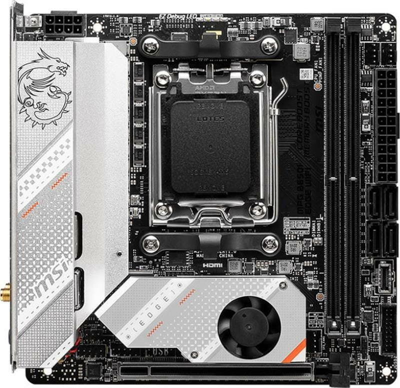 Материнская плата MSI MPG B650I Edge WiFi Socket AM5