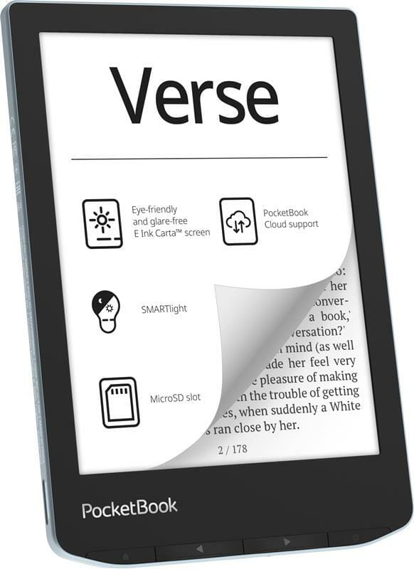 Электронная книга PocketBook 629 Verse Bright Blue (PB629-2-CIS)