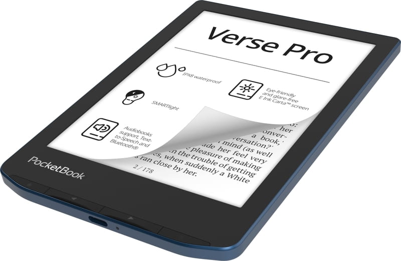 Электронная книга PocketBook 634 Verse Pro Azure (PB634-A-CIS)