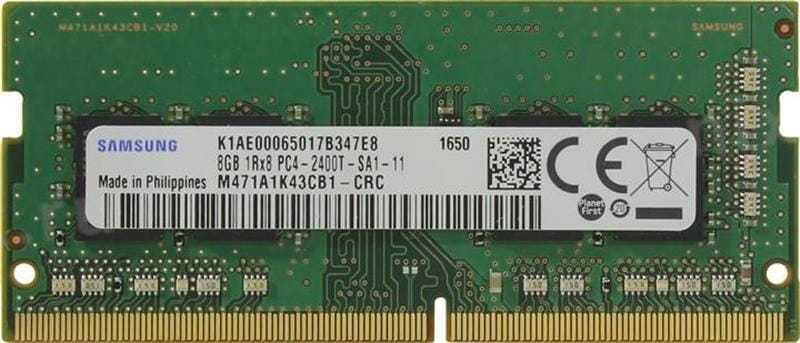 Модуль пам`ятi SO-DIMM 8GB/2400 DDR4 Samsung (M471A1K43CB1-CRC)