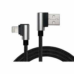 Кабель REAL-EL Premium USB - Lightning (M/M), 1 м, чорний (EL123500034)
