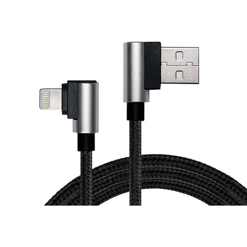 Кабель REAL-EL Premium USB - Lightning (M/M), 1 м, черний (EL123500034)