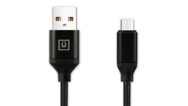 Кабель REAL-EL Premium Fabric USB - micro USB (M/M), 2 м, Black (EL123500048)