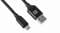 Фото - Кабель REAL-EL Premium Fabric USB - micro USB (M/M), 2 м, Black (EL123500048) | click.ua