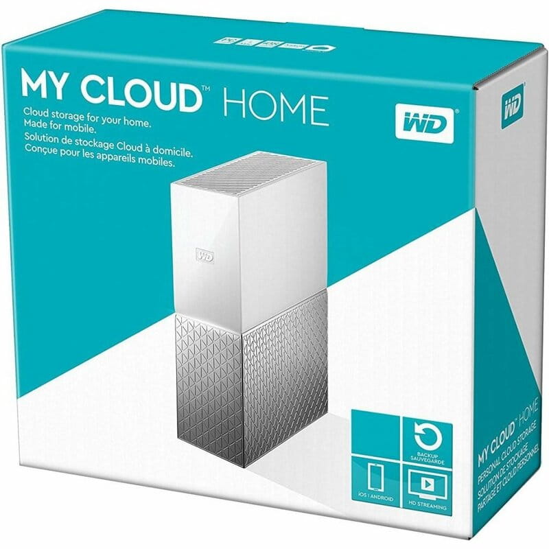 Внешний жесткий диск 3.5" USB/LAN 6.0TB WD My Cloud Home (WDBVXC0060HWT-EESN)