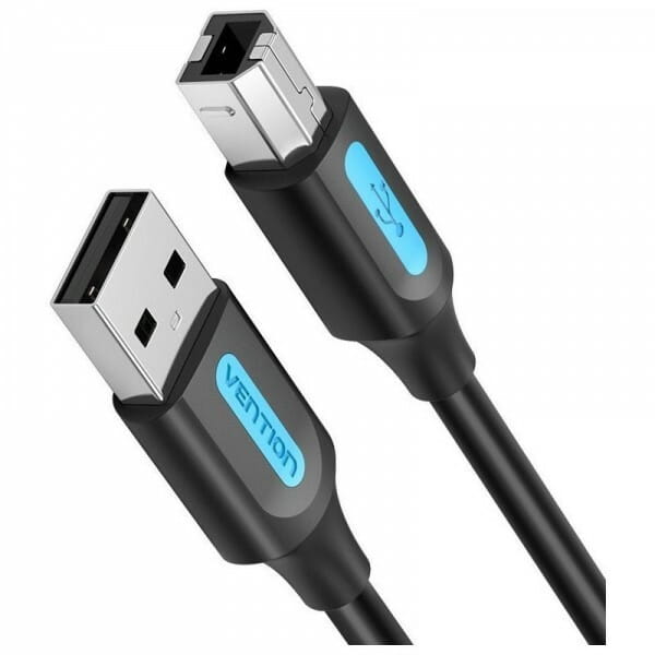 Кабель для принтера Vention USB - USB Type-B (M/M), 3 м, Black (COQBI)