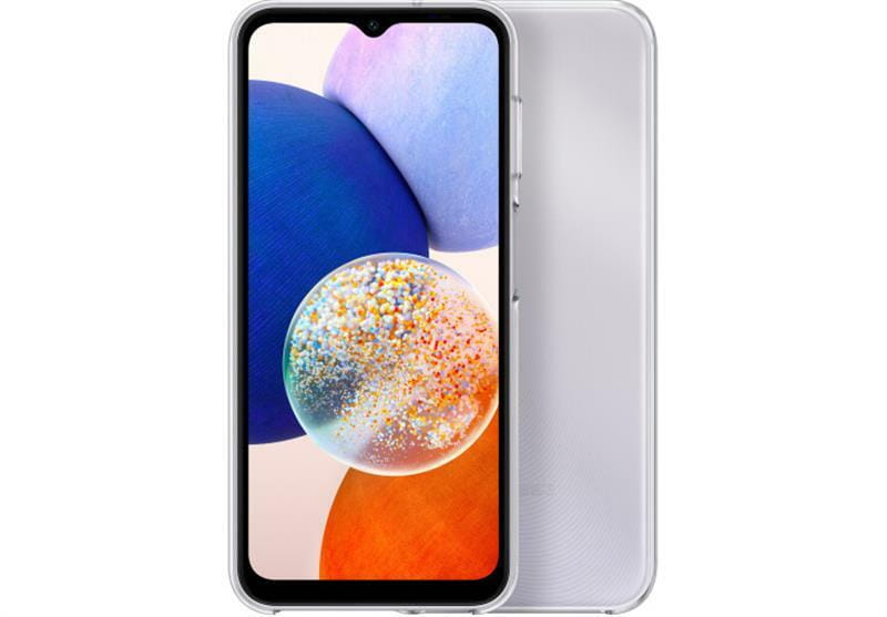 Чeхол-накладка Samsung Clear Cover для Samsung Galaxy A14 G5 SM-A146 Transparent (EF-QA146CTEGRU)