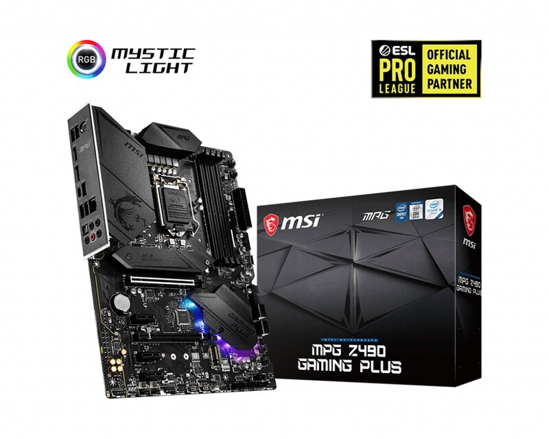 Материнська плата MSI MPG Z490 Gaming Plus Socket 1200