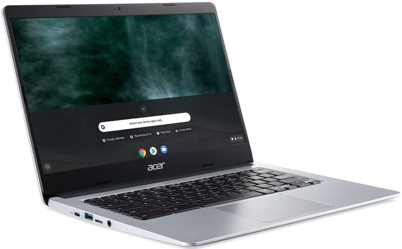 Ноутбук Acer Chromebook 314 CB314-1H-P2EM (NX.AUDET.004) Silver