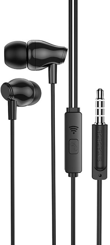 Гарнитура Borofone BM61 Wanderer Black (BM61B)
