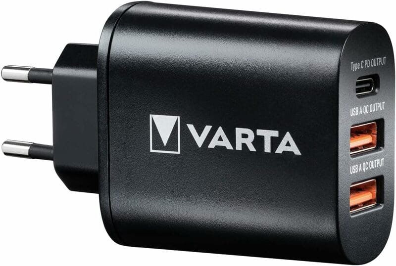 Зарядное устройство Varta Wall Charger 38W Black (57958101401)