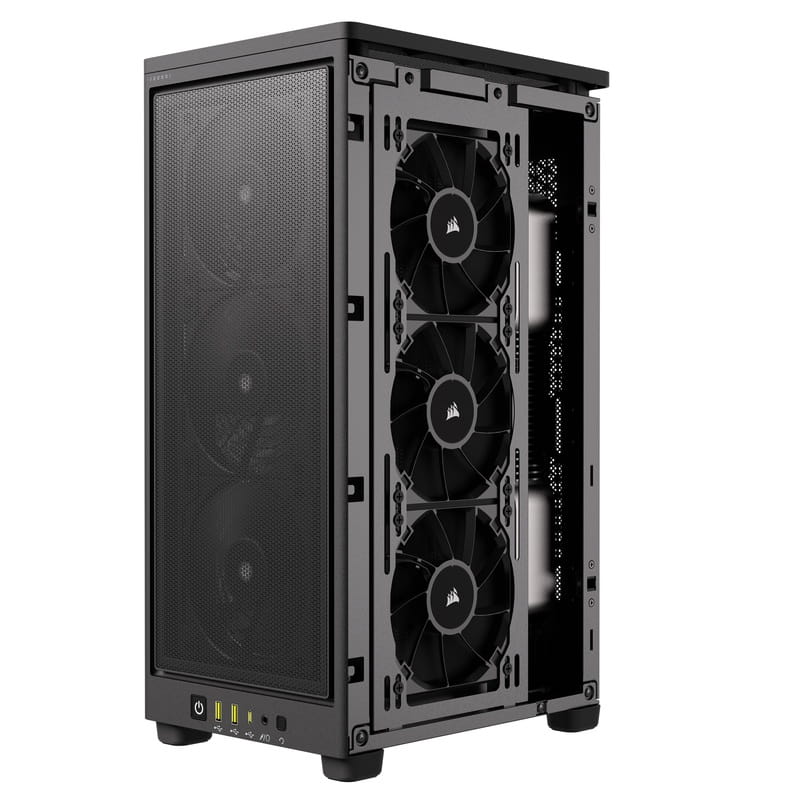 Корпус Corsair 2000D Airflow Black (CC-9011244-WW) без БЖ