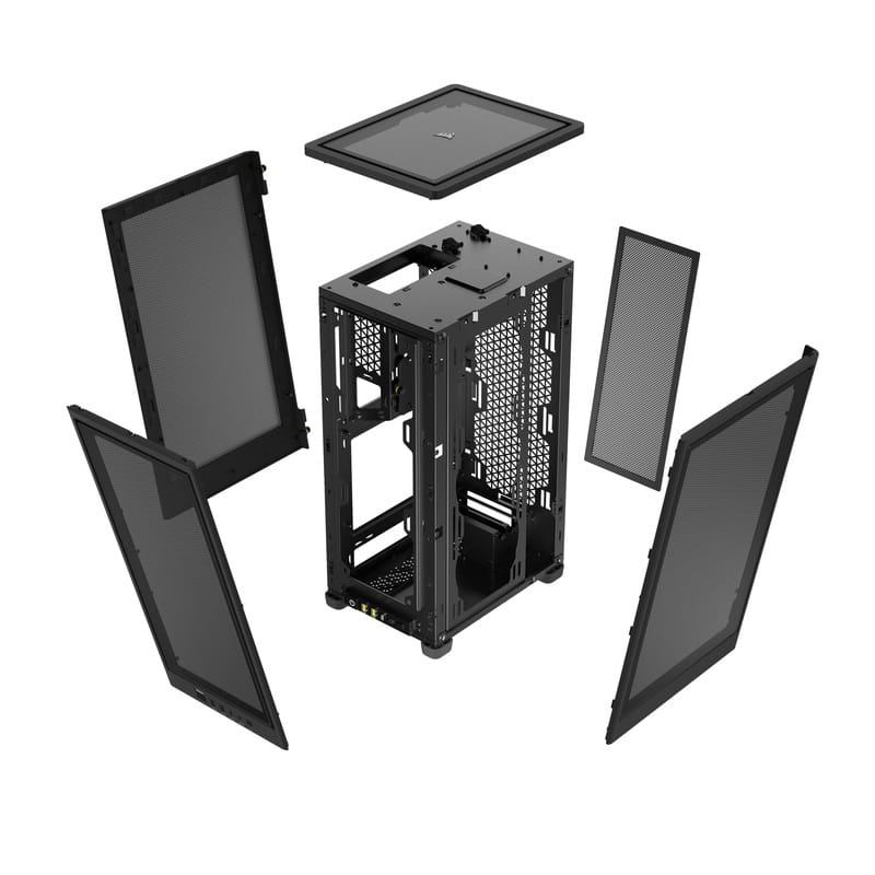 Корпус Corsair 2000D Airflow Black (CC-9011244-WW) без БП